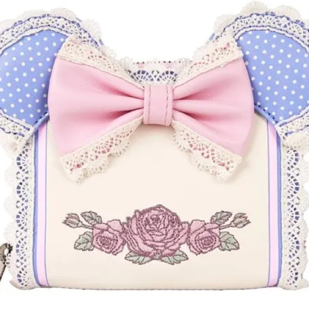 Loungefly Minnie Mouse lace wallet